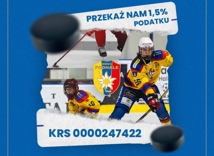 Kibice MMKS Podhale Nowy Targ, pomóżcie klubowi przetrwać trudne chwile – przekażcie 1,5% podatku