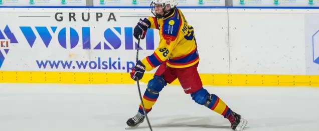 Maksim Melnichuk prowadzi drużynę w MHL/ 1 Liga do zwycięstwa nad Fudeko GAS Gdańsk!