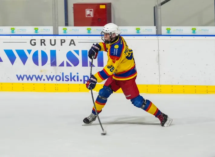 Maksim Melnichuk prowadzi drużynę w MHL/ 1 Liga do zwycięstwa nad Fudeko GAS Gdańsk!