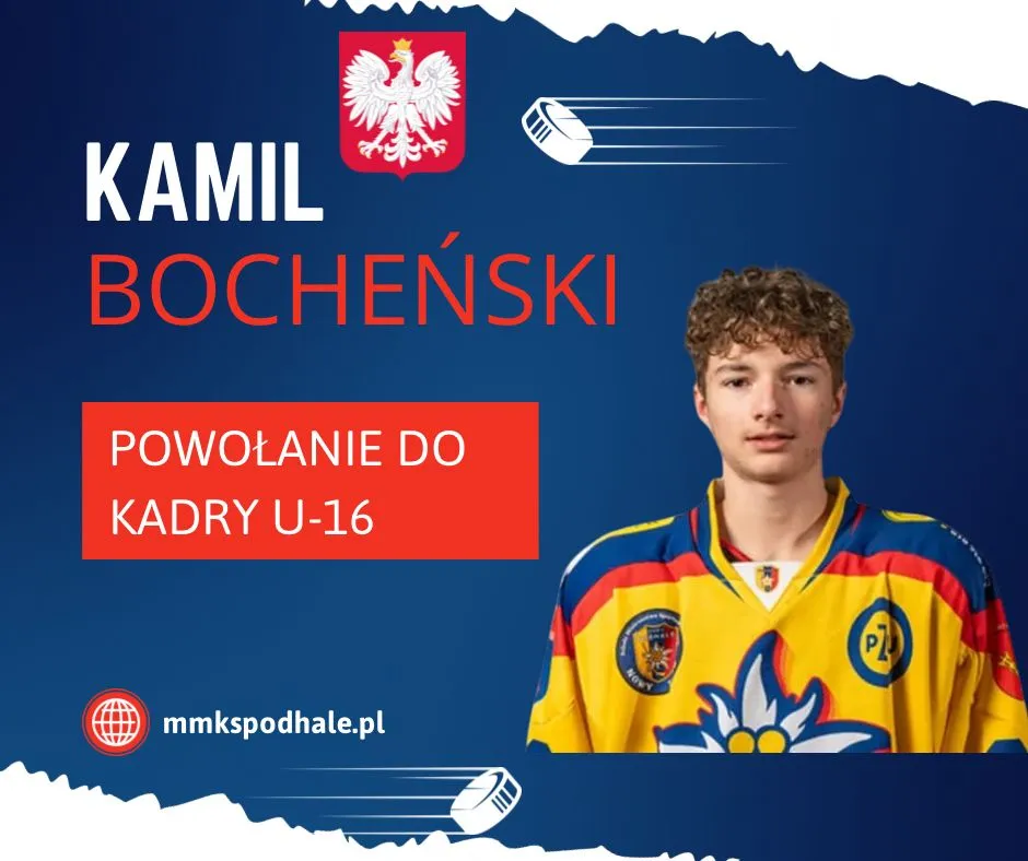 Kamil Bocheński powołany do reprezentacji Polski U16!