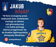 Jakub Knap – młody bramkarz z wielkim sercem do hokeja