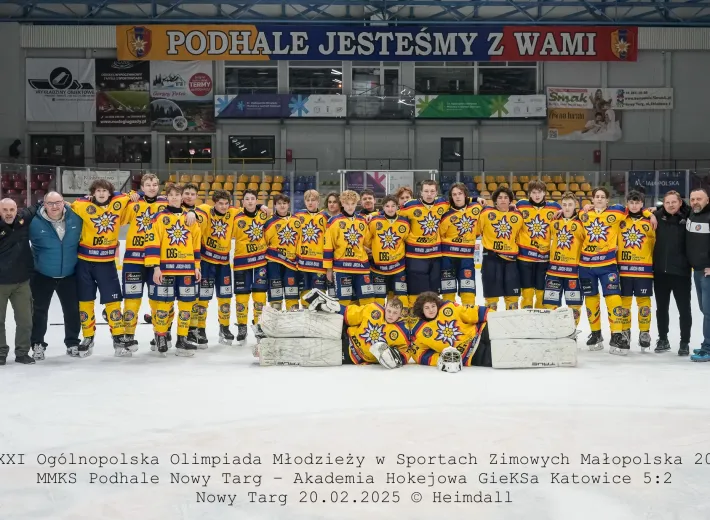 Juniorzy Młodsi z awansem do półfinału Ogólnopolskiej Olimpiady Młodzieży!