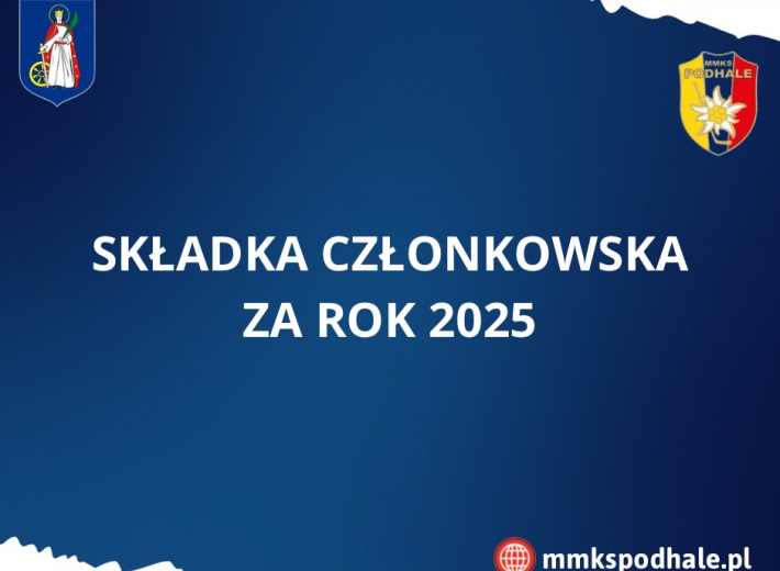 Przypomnienie o konieczności uregulowania składki członkowskiej za 2025 rok.