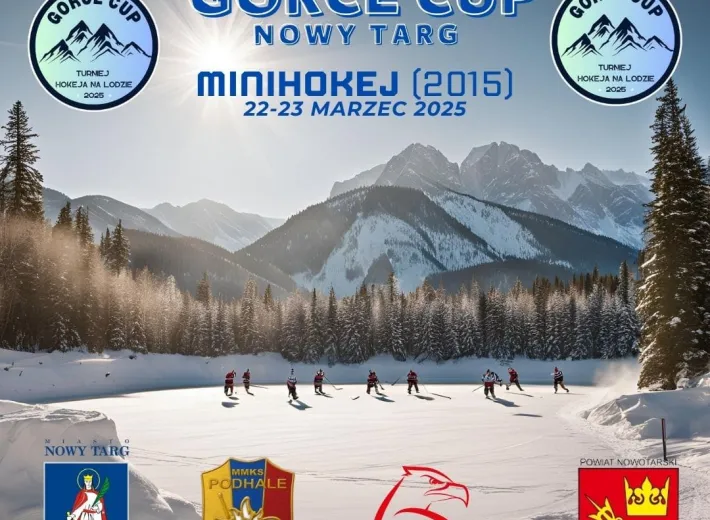 Pierwszy międzynarodowy turniej hokeja "GORCE CUP" już w najbliższy weekend w Nowym Targu!