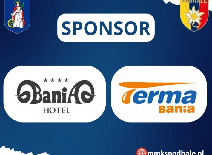 Hotel Bania Thermal & Ski i Terma Bania nowymi sponsorami MMKS Podhale Nowy Targ!