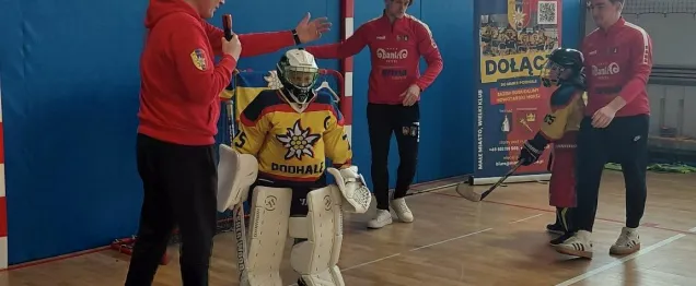 Spotkanie hokeistów SP11 w Nowym Targu