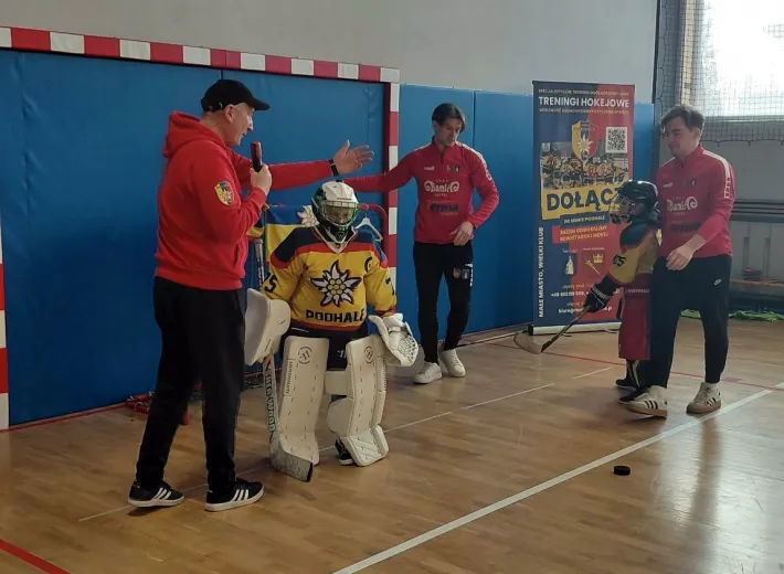 Spotkanie hokeistów SP11 w Nowym Targu