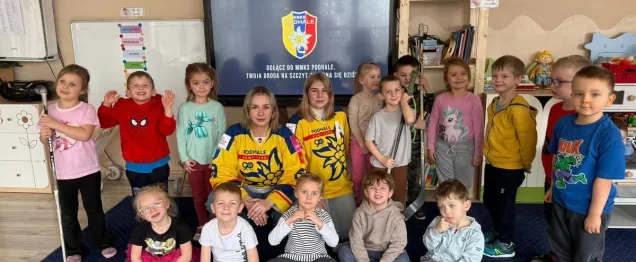 Promowanie hokeja w przedszkolach nadal trwa!