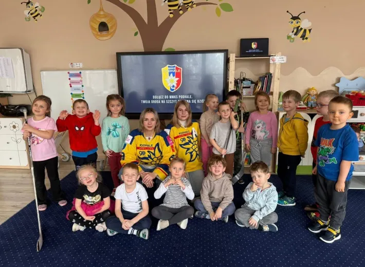 Promowanie hokeja w przedszkolach nadal trwa!