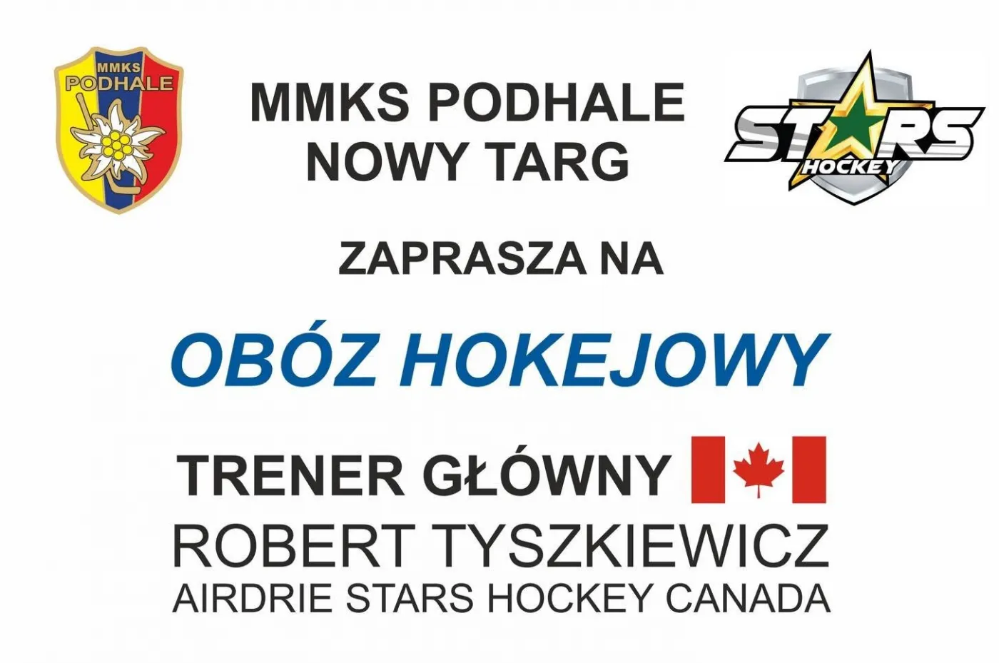 Zapraszamy na obozy Hokejowe